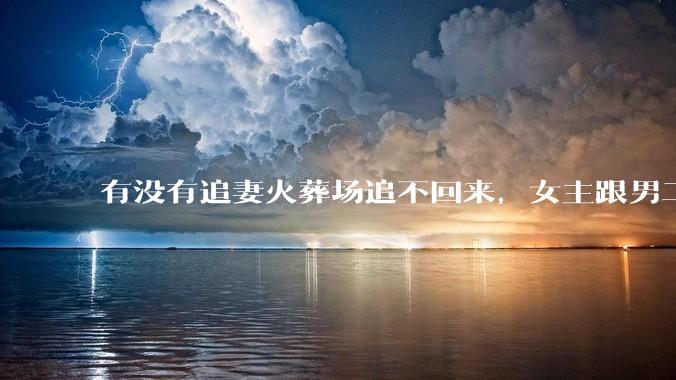 有没有追妻火葬场追不回来，女主跟男二收获幸福，男主后悔莫及的文？